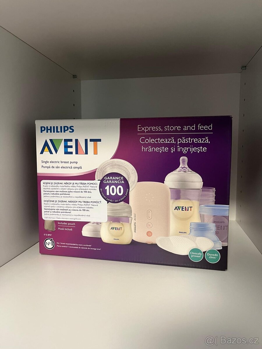 Elektrická odsávačka Philips AVENT nepoužívaná