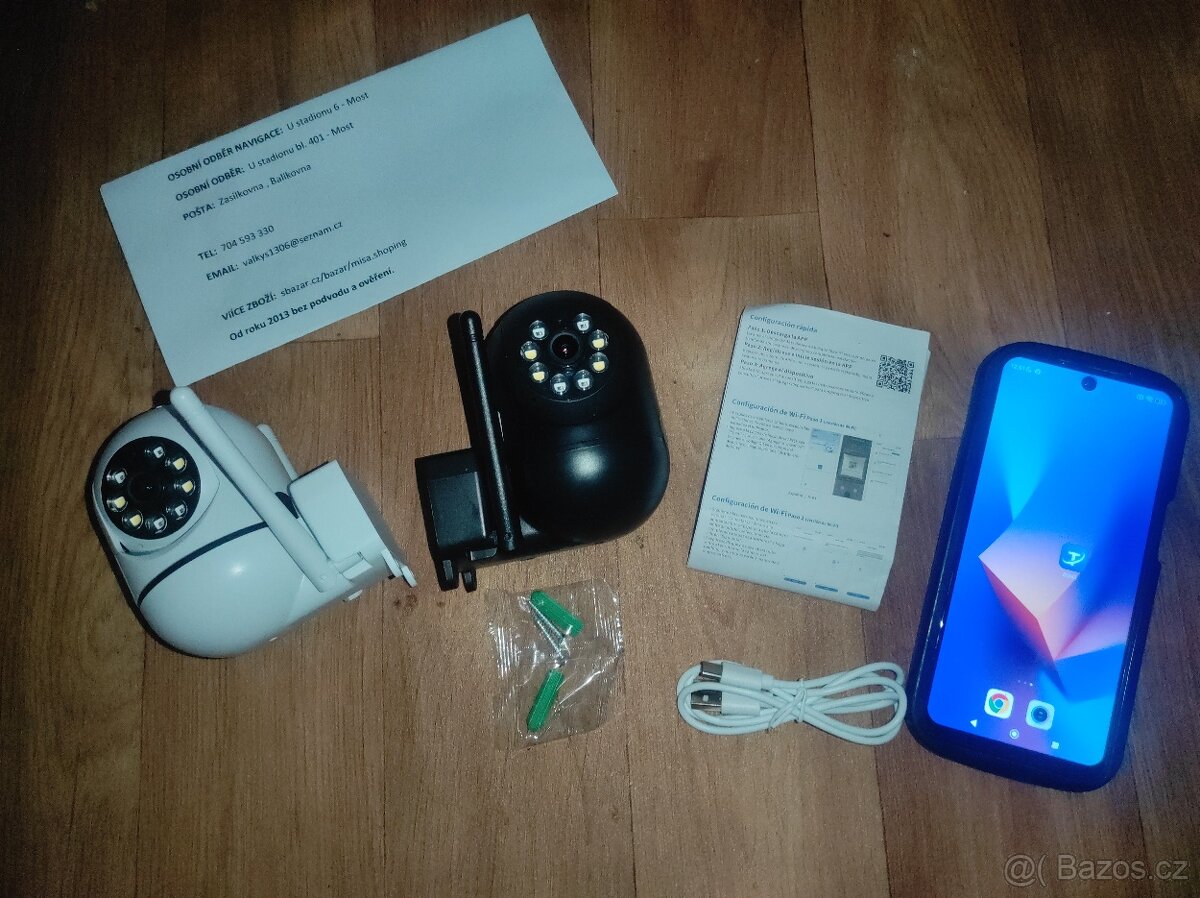 nové 1080P HD wifi kamery i jiné