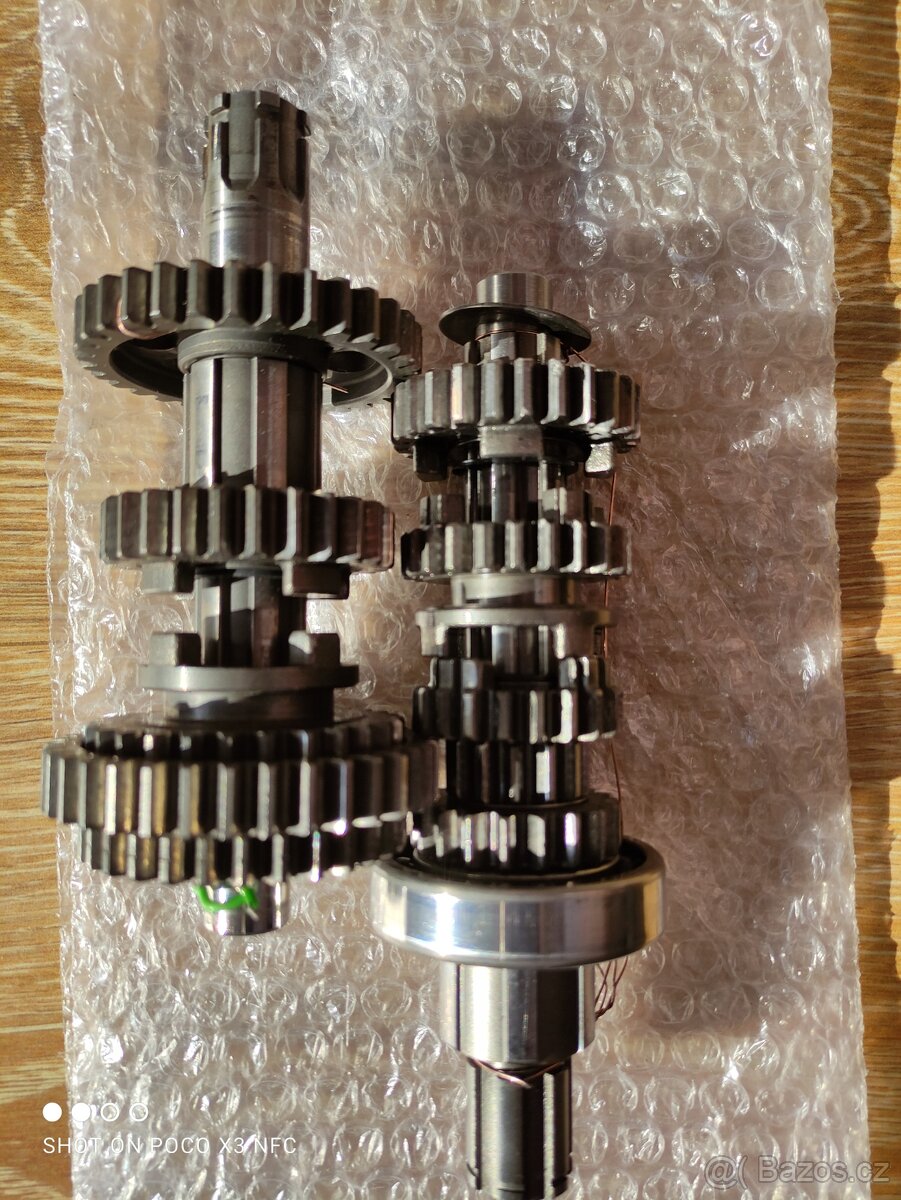 Jawa 125 OHC (CPI) - převodovka