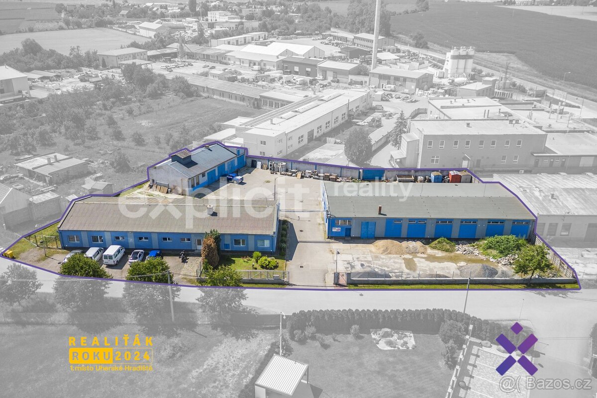Pronájem komerčního objektu s kancelářemi, výrobou, sklady,