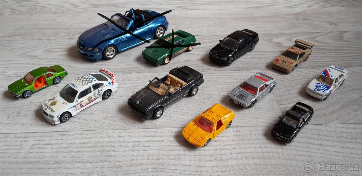 autíčka - angličáky BMW