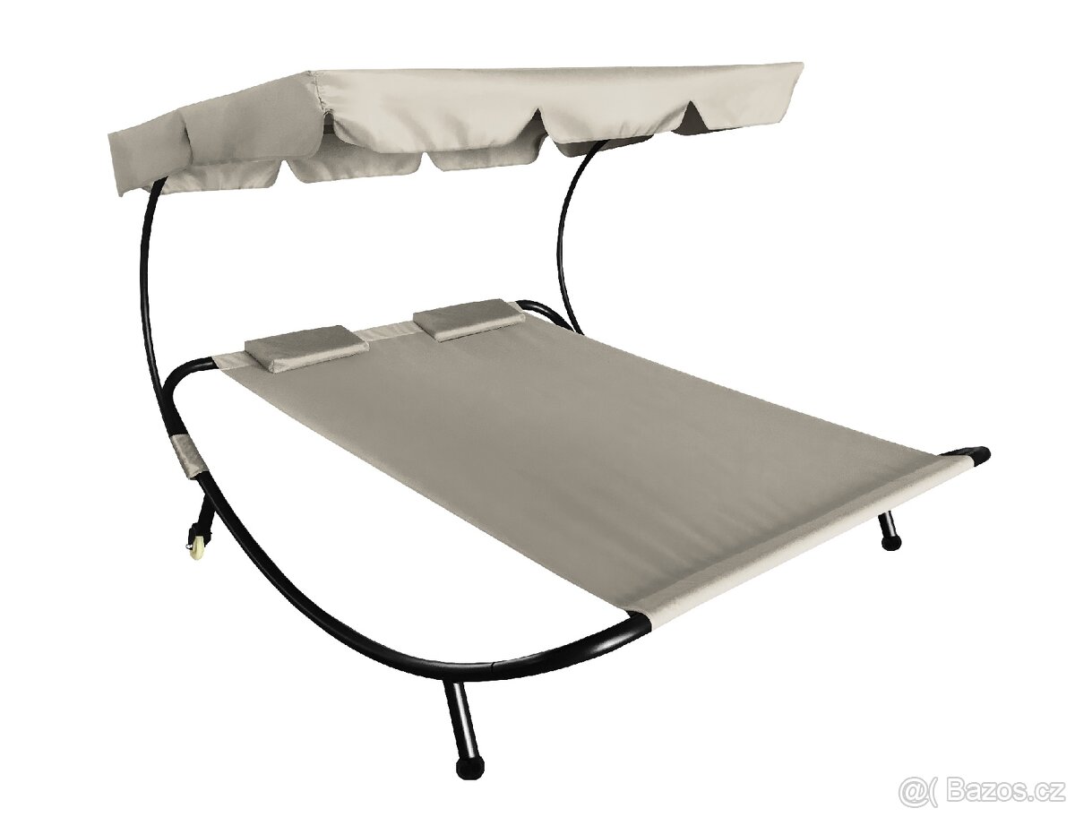 Zahradní lehátko pro dva
