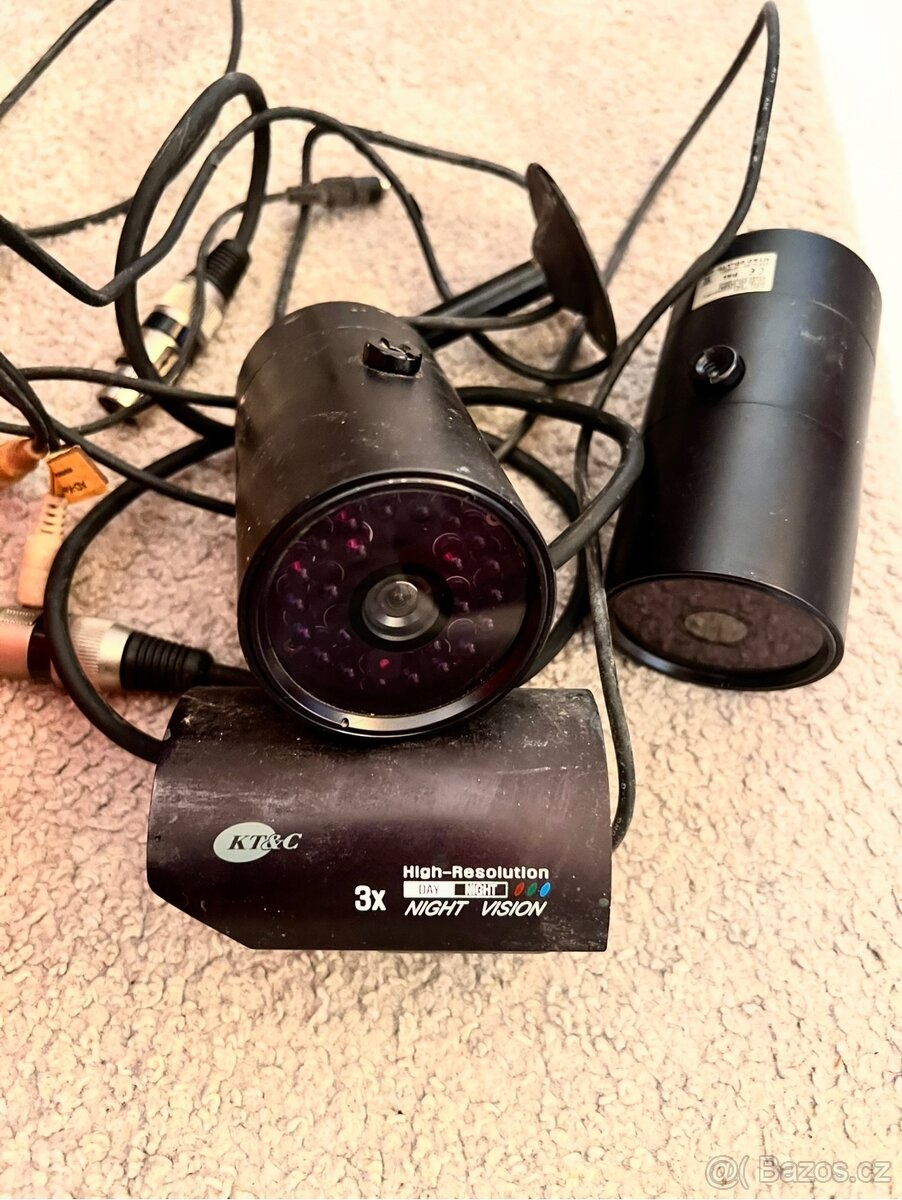 Prodám 3 bezpečnostní kamery