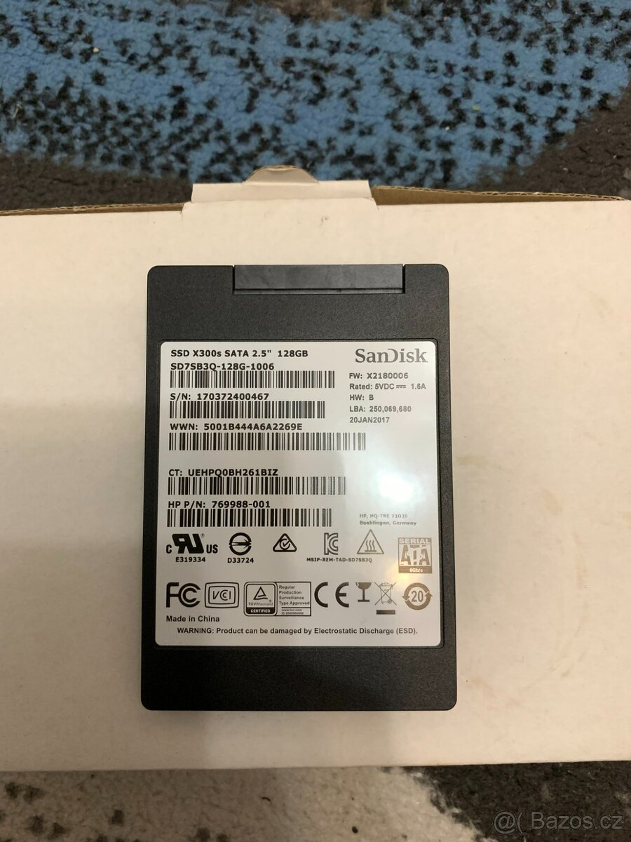 SSD Sandisk 128GB