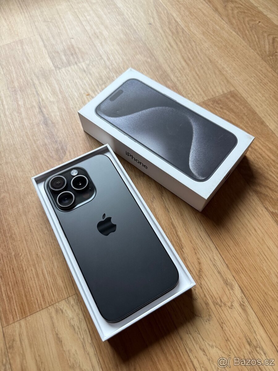 Apple iPhone 15 Pro 1TB černý