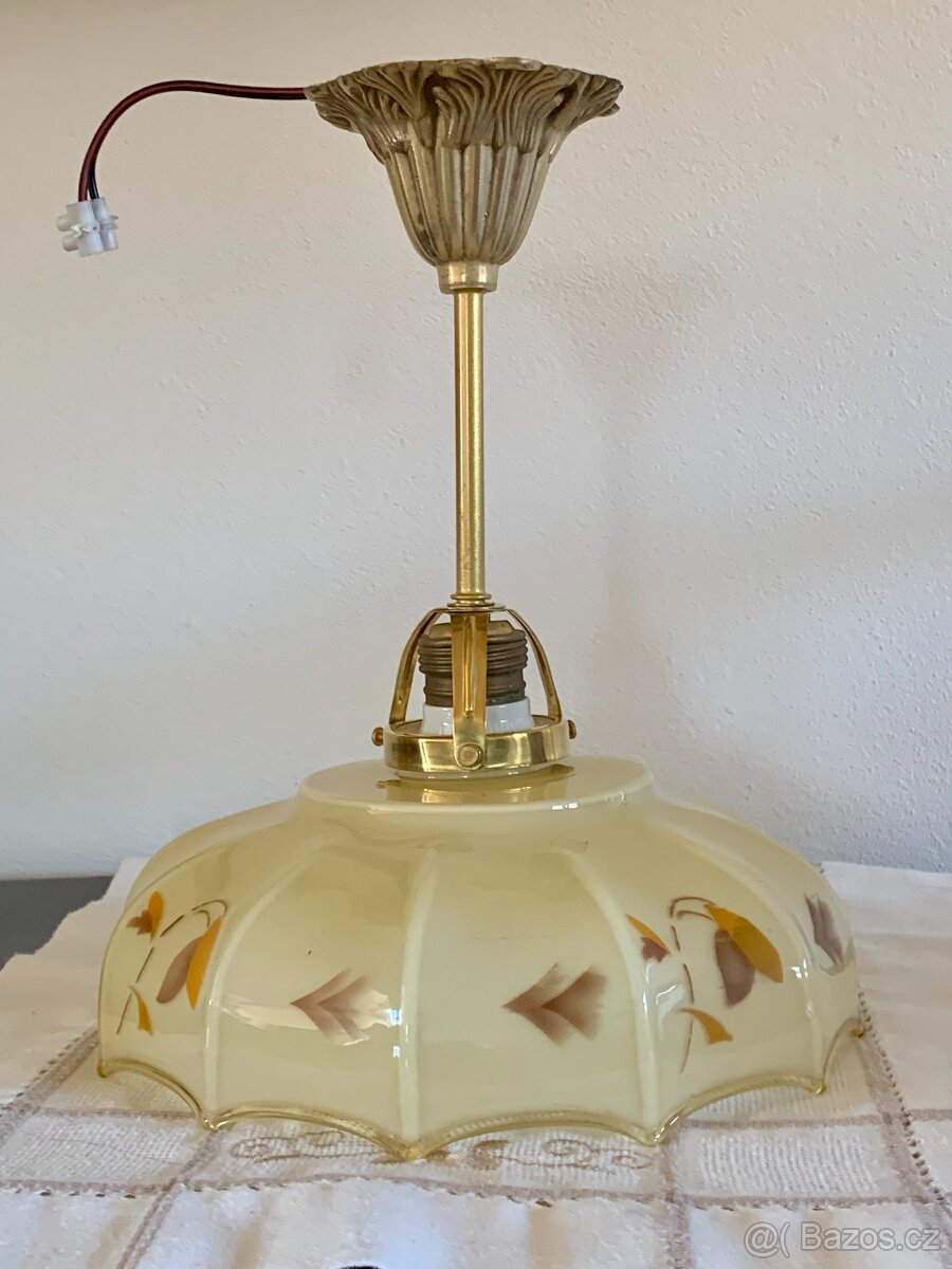 Stará mosazná stropnice