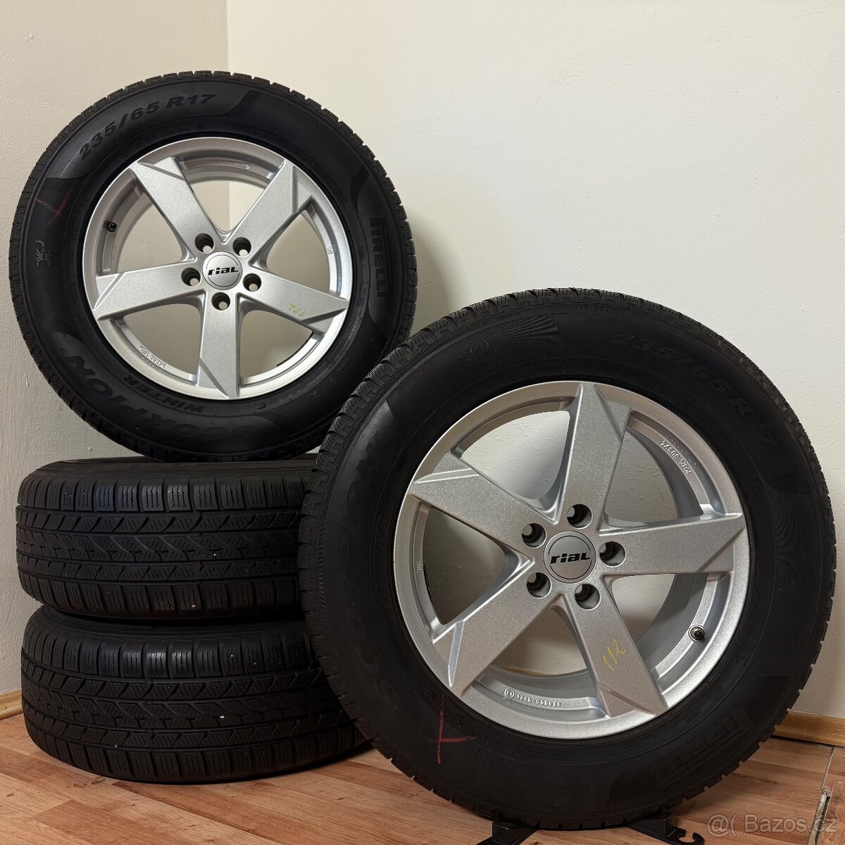 AUDI Q5 5x112 R17 ET38+ZIMNÍ 235/65R17 6mm