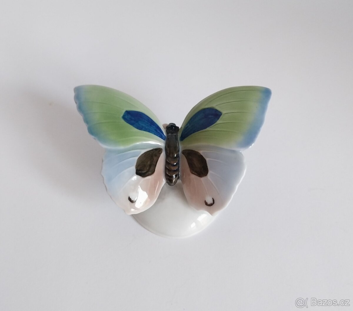 Starožitný porcelánový sběratelský motýl - ROSENTHAL