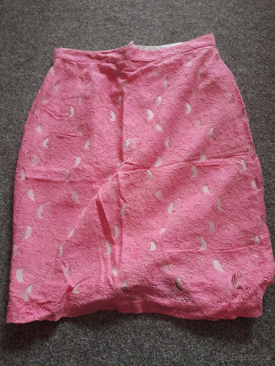 Růžová sukně 38 - H&M