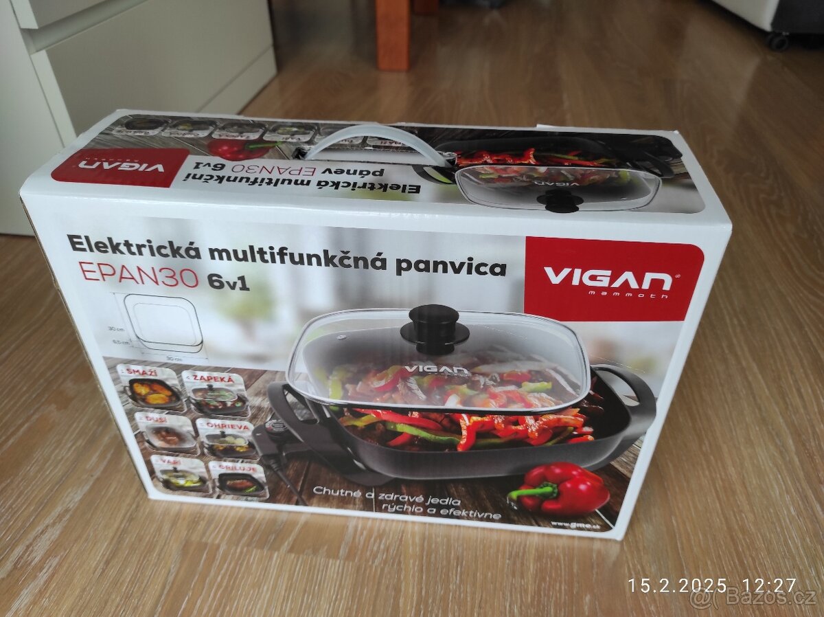 Pečící pánev elektrická Vigan