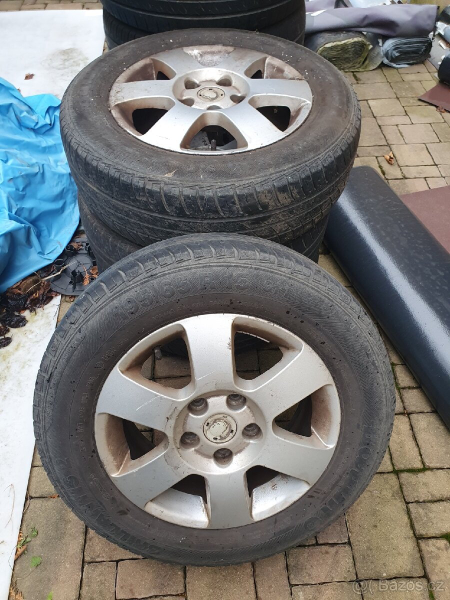 alu disky 5x112 R15 skoda atp