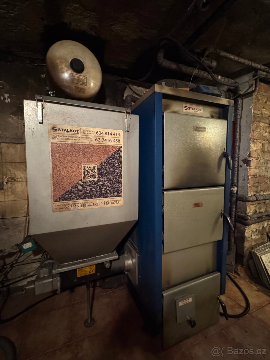 Prodám automaticky kotel na uhlí nebo pelety