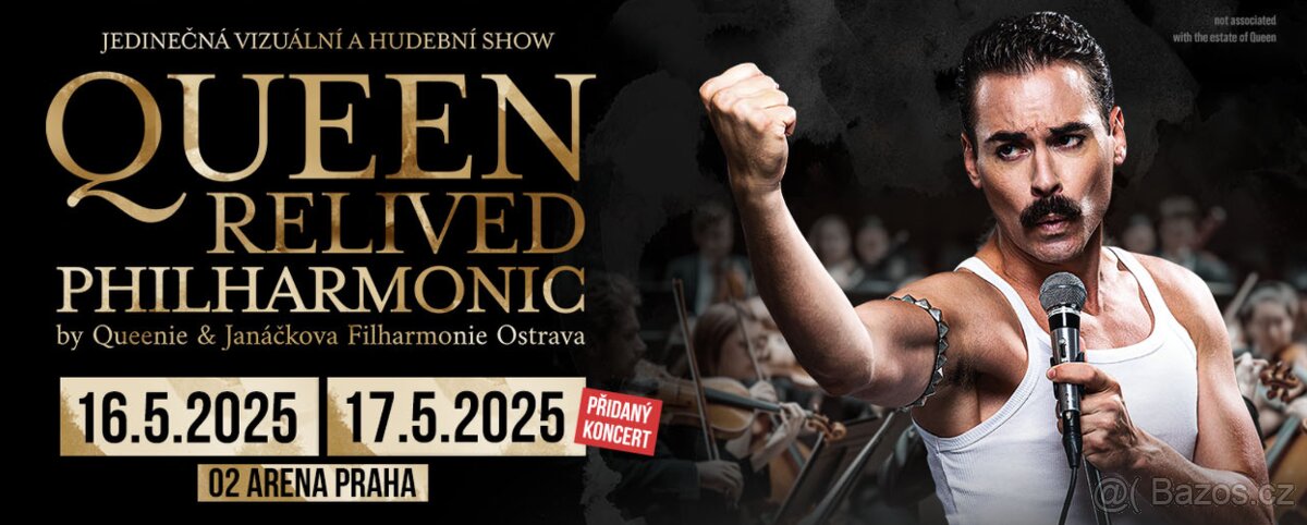 Klubové patro O2 Arény (VIP) - QUEEN RELIVED Philharmonic