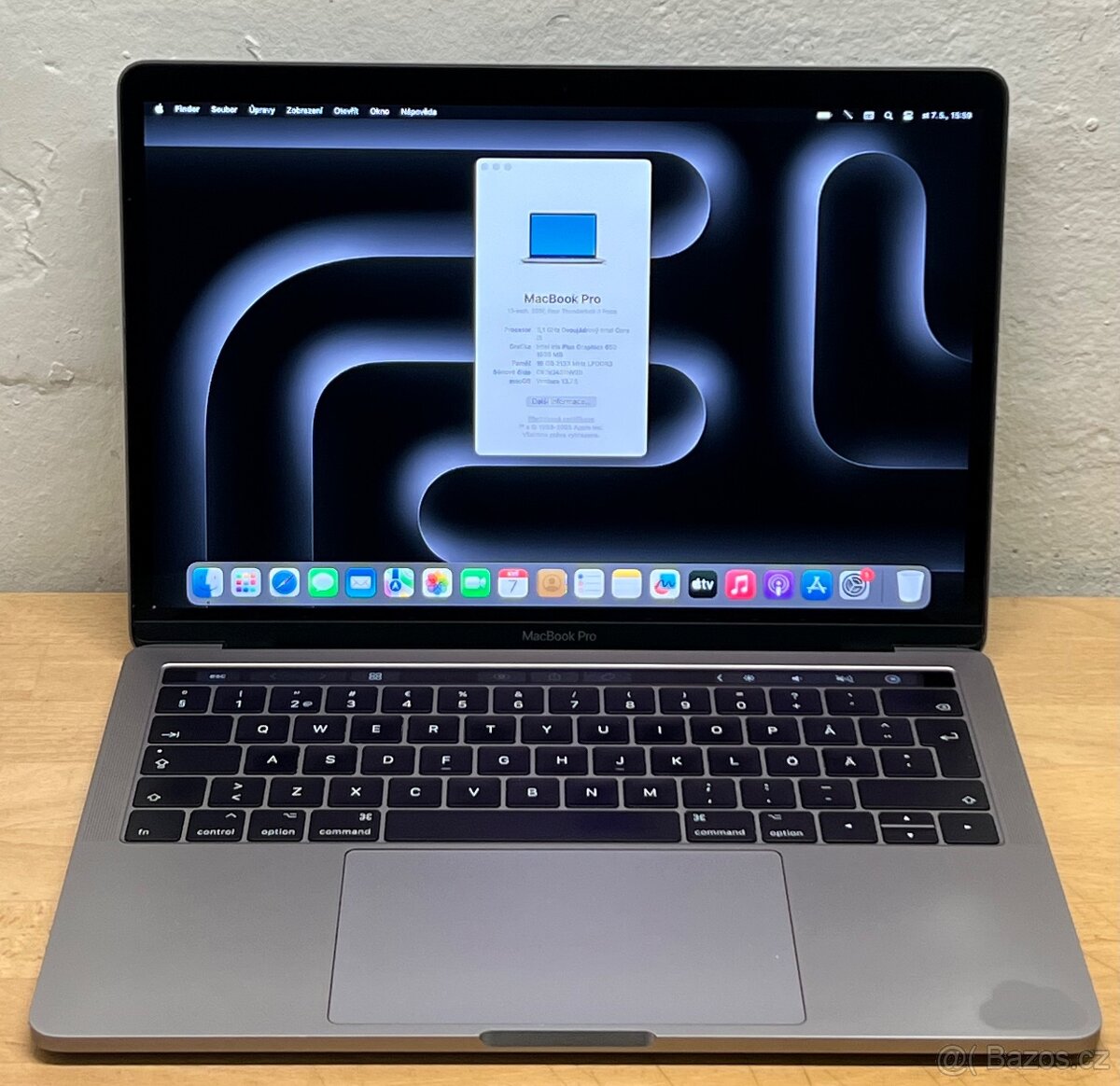 MacBook Pro 13” 2017/16GB RAM/intel i5/512GB SSD/ Záruka