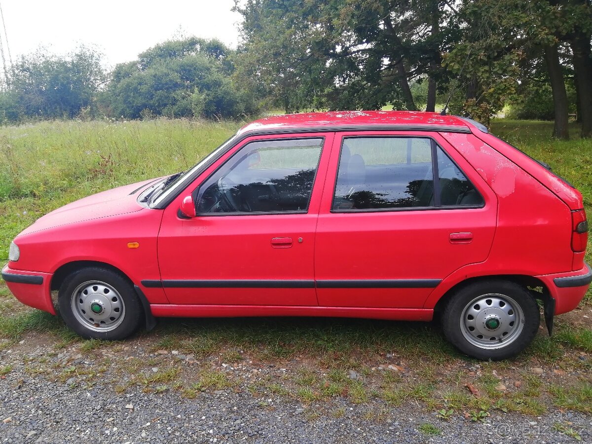 Škoda Felicie, 48000 km, eko uhrazeno, slušný stav