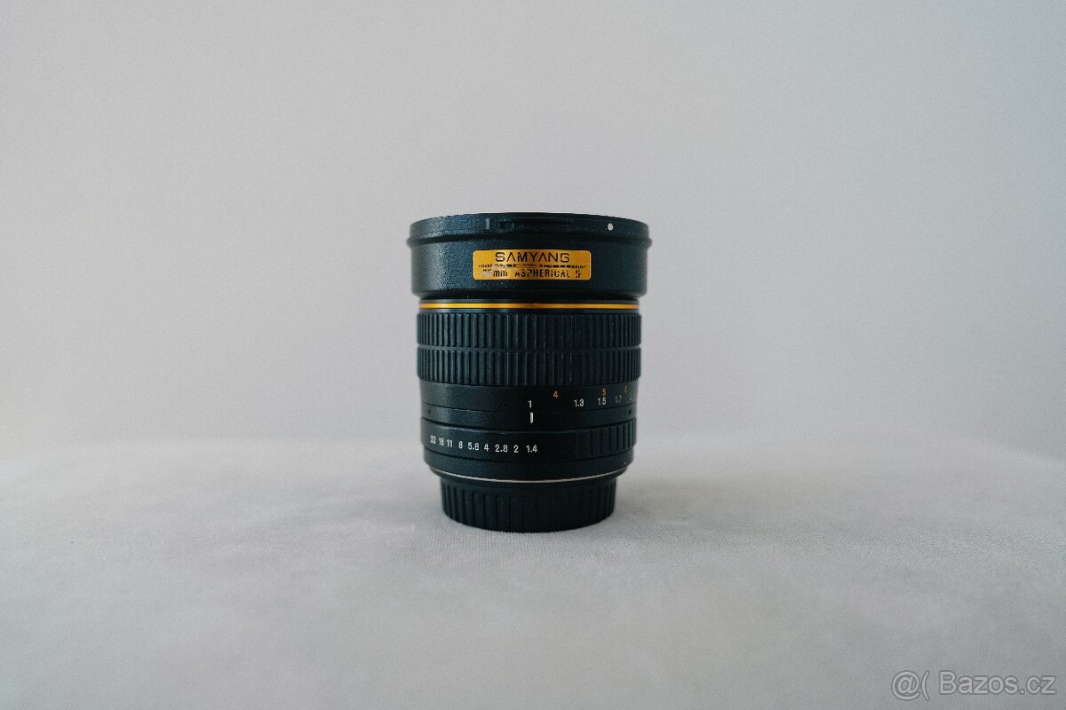 Manuální objektiv Samyang 85mm f1.4 Canon EF