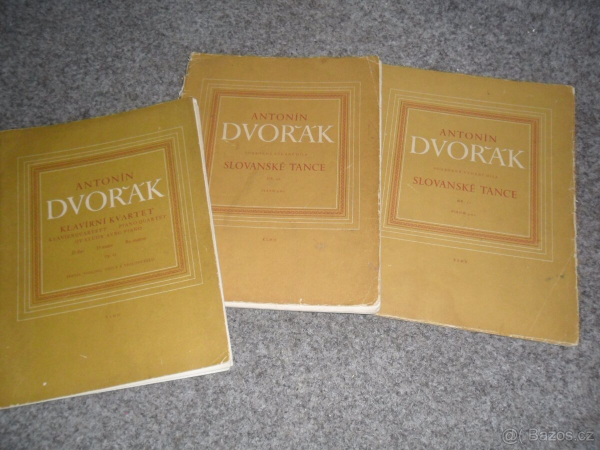 Bach, Dvořák, Beethoven, Haydn, Mozart, Janáček, Grieg,Suk