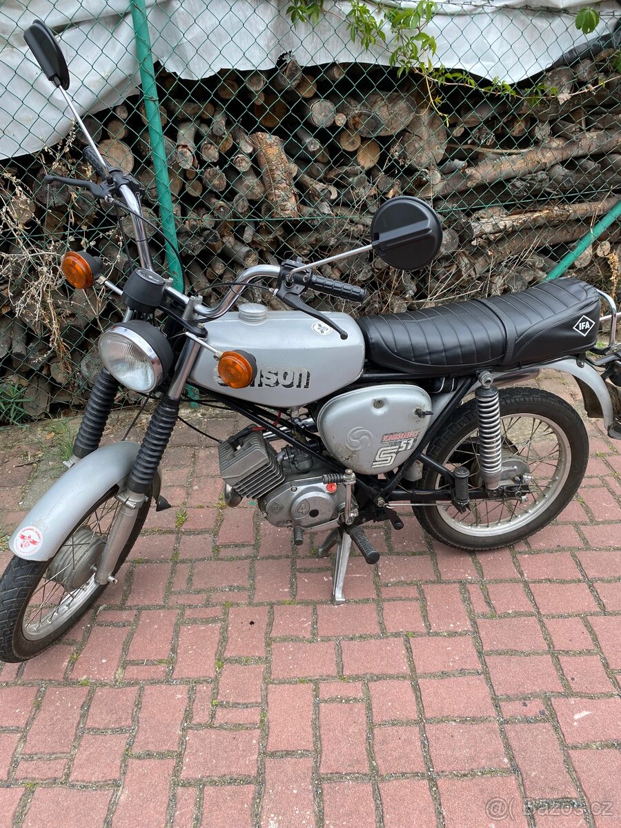 Simson s51 enduro s TP vymněním za mz150