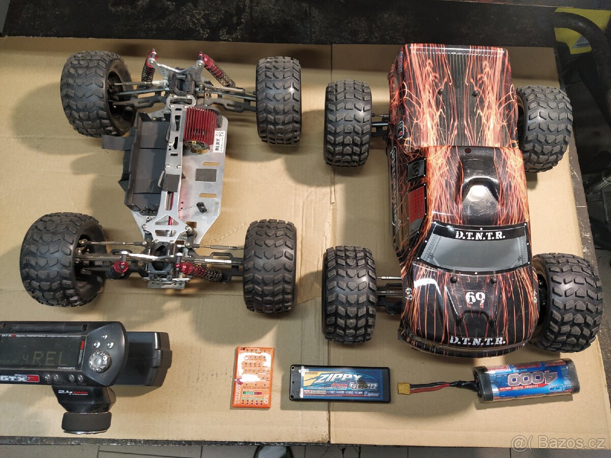 Rc auto off-road, reely 1:10