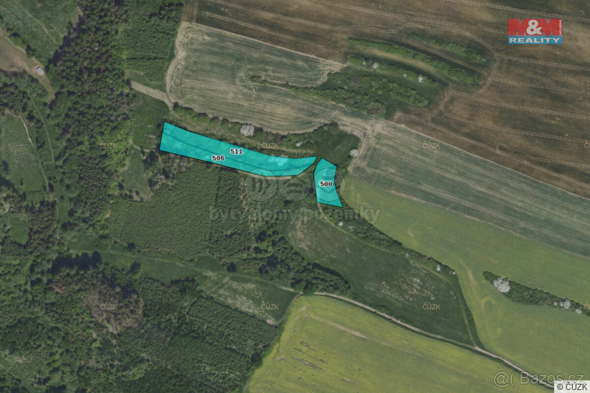 Prodej louky, 10890 m², Petrovice II
