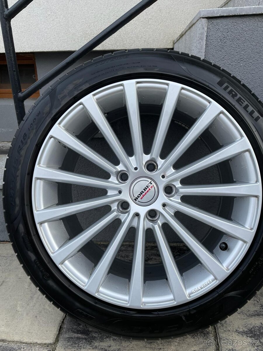 ALU Borbet R18 + Pirelli