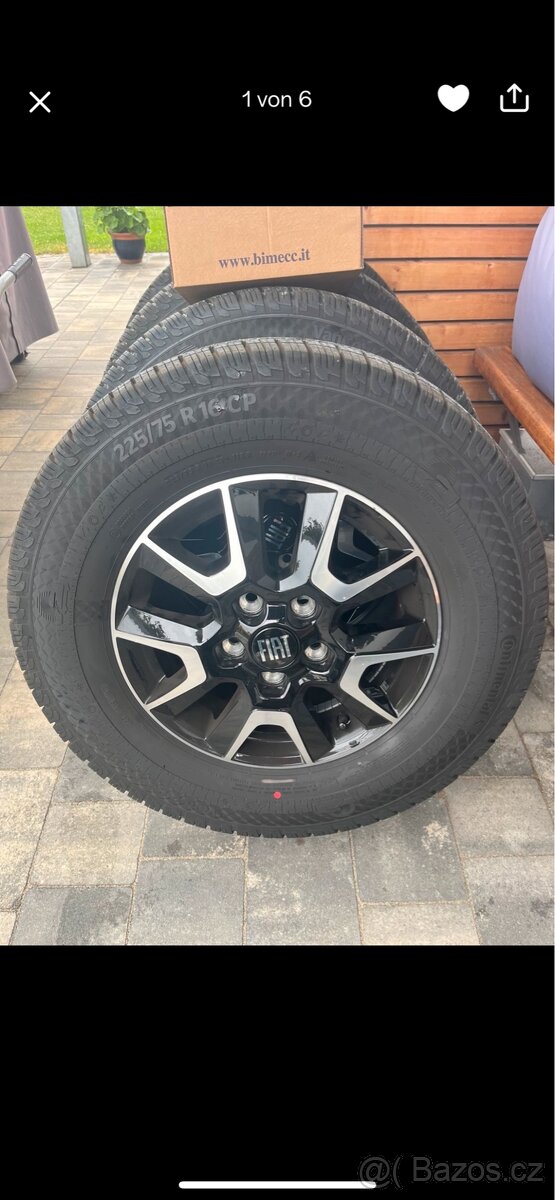 Sada Alukola Fiat Ducato Citroen Jumper r16