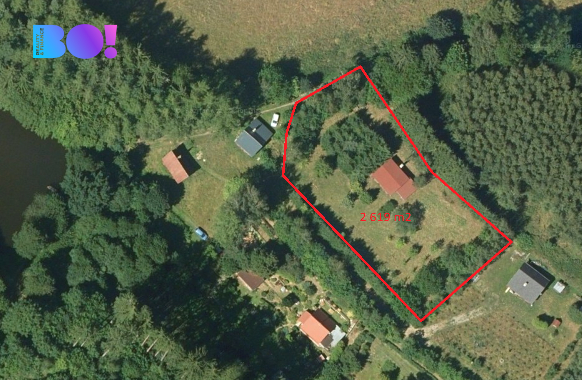 Prodej stavebního pozemku s chatou, Číhošť - Hlohov