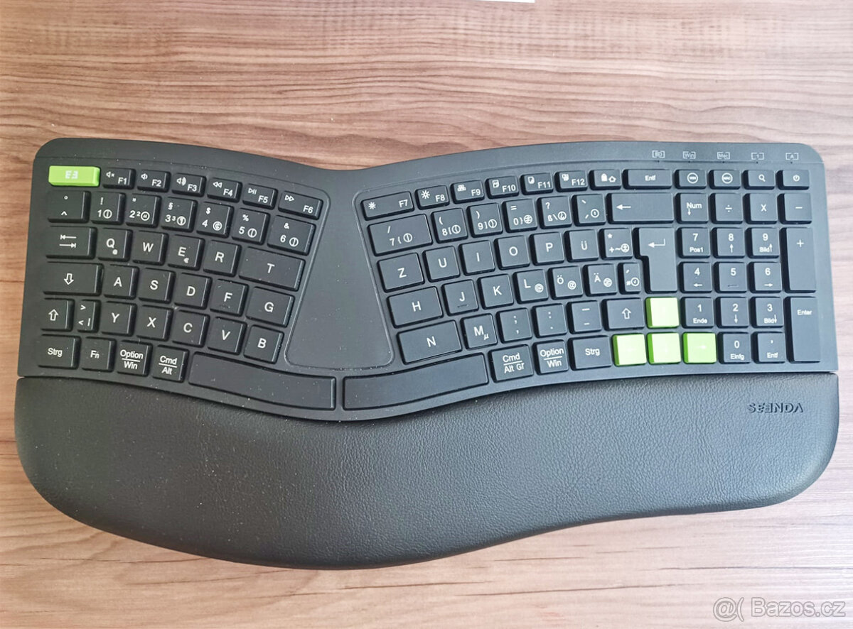 Ergonomická klávesnice Seenda KBW2 - nepoužitá
