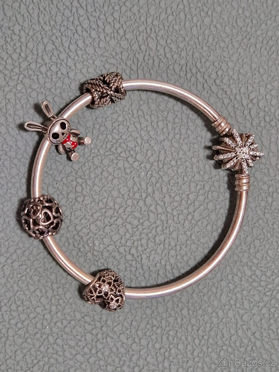 Dětský Stříbrný Náramek Pandora Ag 925