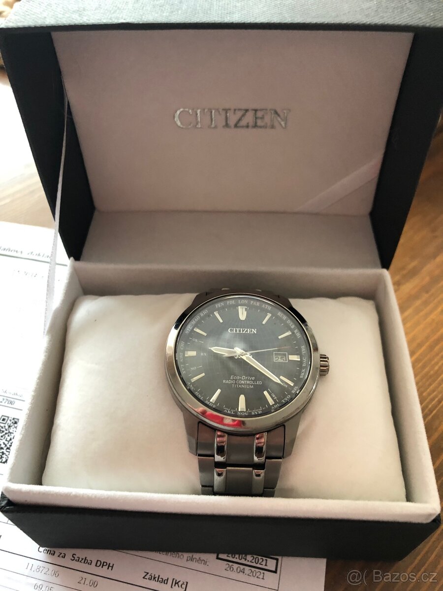 Citizen Rádio Controlled Titanium