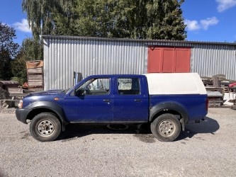 Nissan NAVARA Double CAB 2.5 TDI, rok 2005, bez STK – minimá