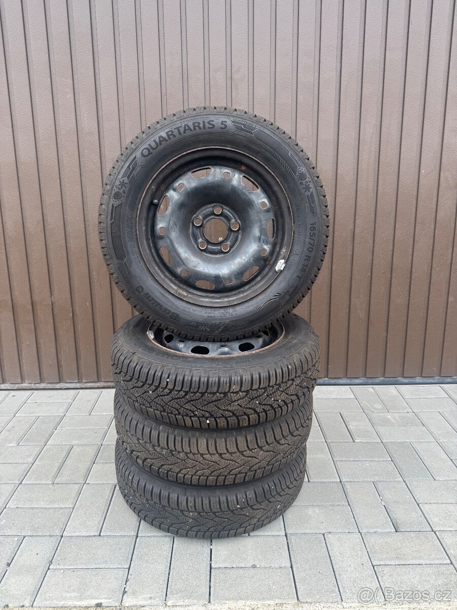 5x100 165/70 r14 celoroční sada