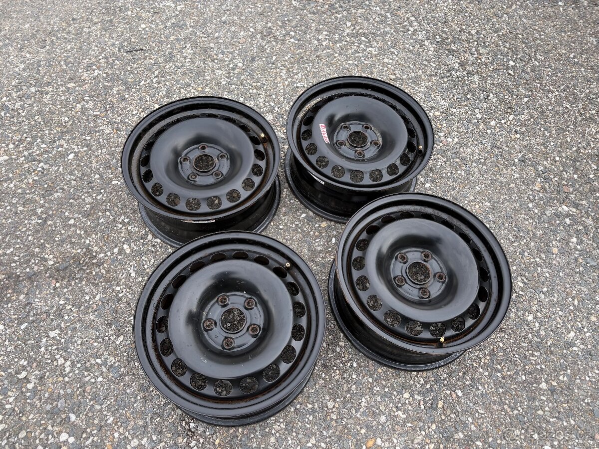 Plechové disky 5x112 R16 Vw Škoda