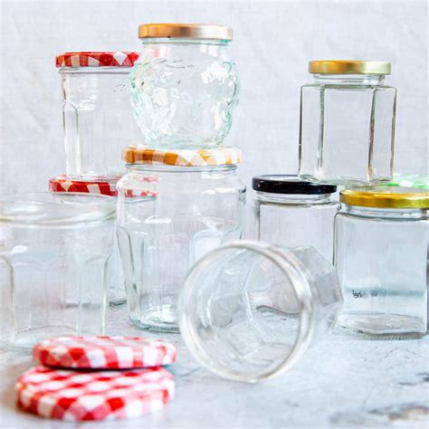 sklenice - zavařovací - různé druhy - cca 200ks