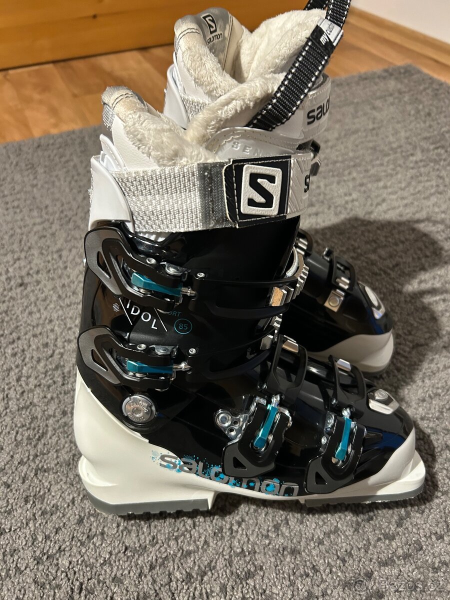 Dámské lyžařské boty, lyžáky Salomon vel.37