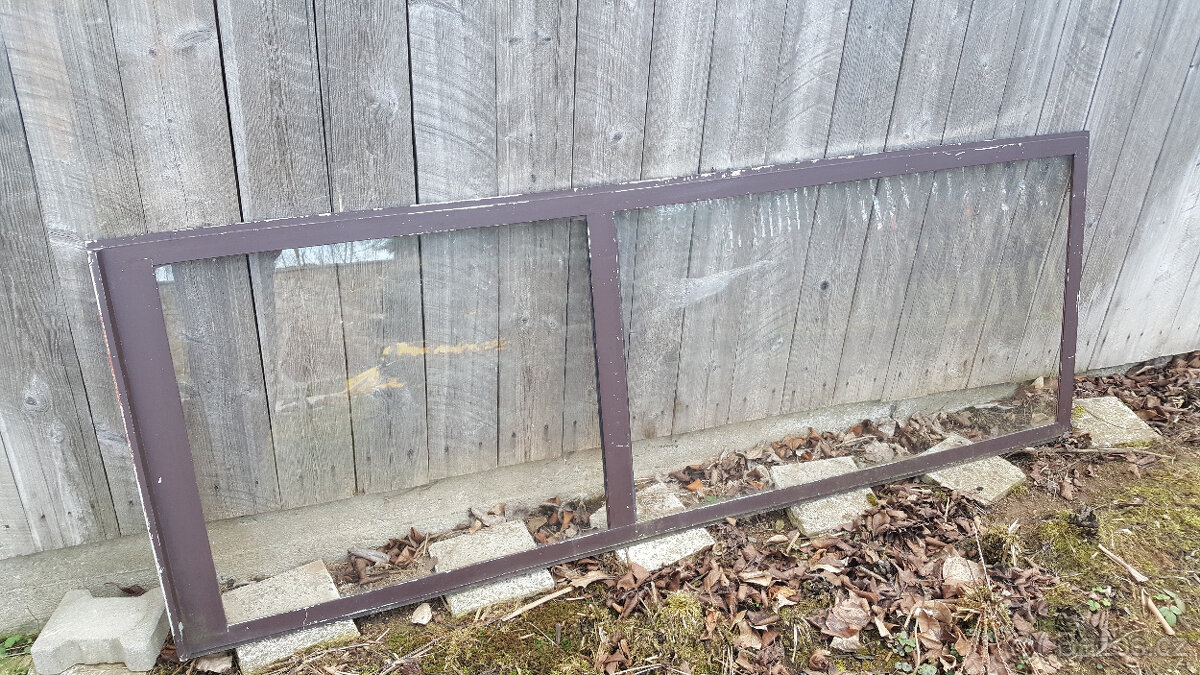 Pařeniště 205x75, hliník sklo deska