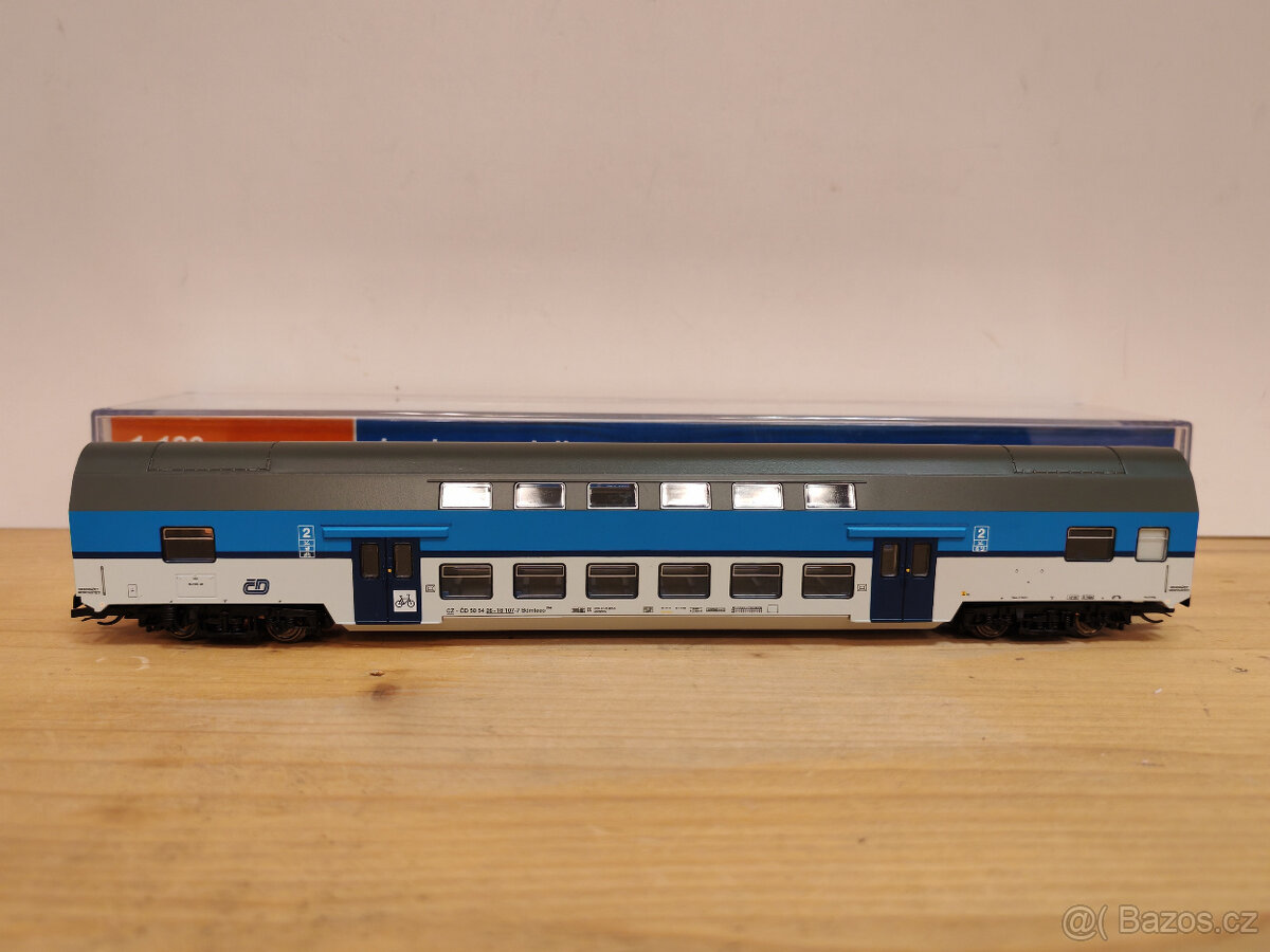 Vláčky - Patrový vůz ČD
