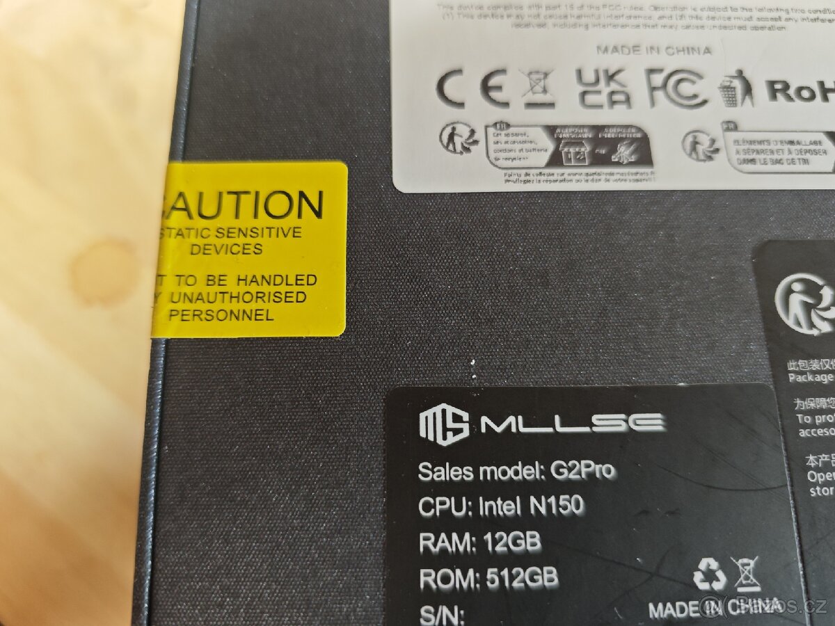 Mini PC Intel N150, 12GB RAM, 512GB SSD, Win11