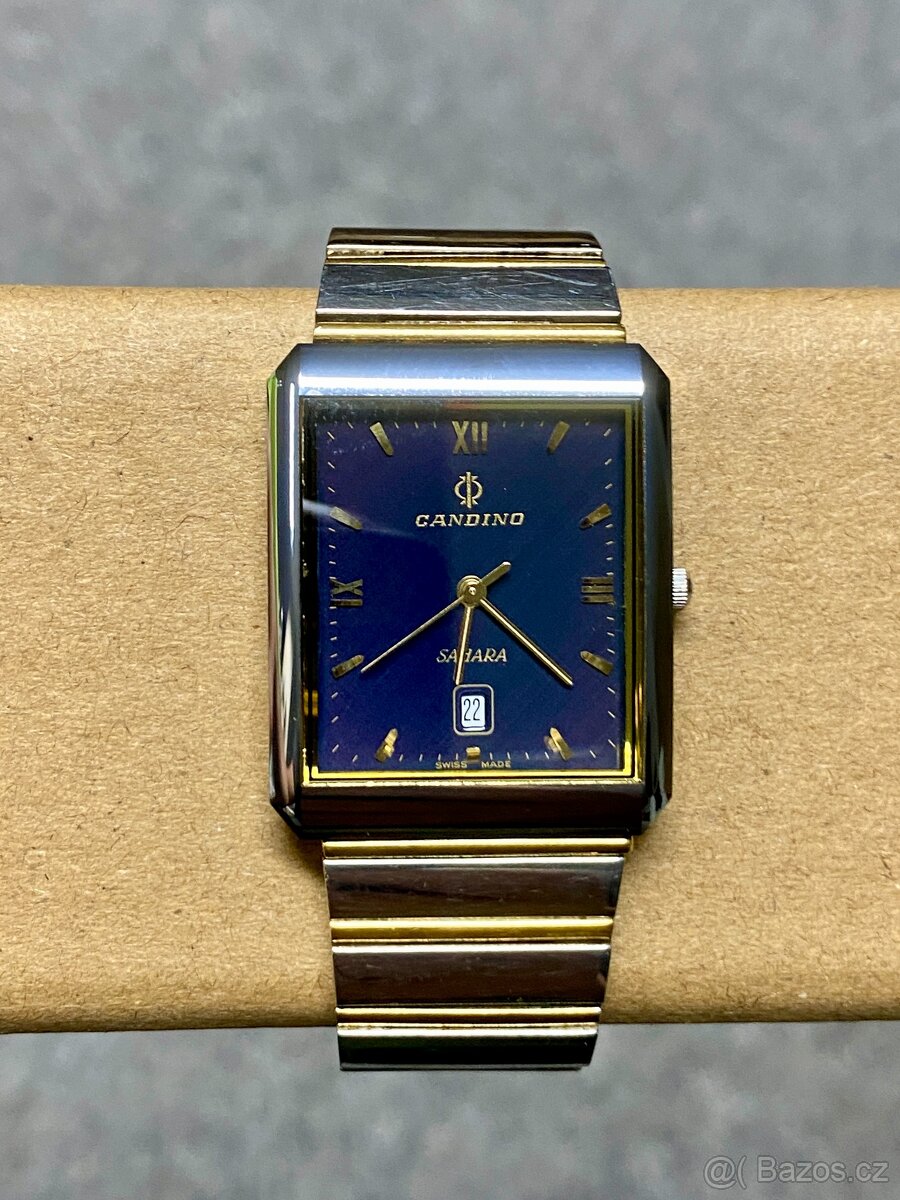 hodinky náramkové hodinky staré hodinky candino sahara