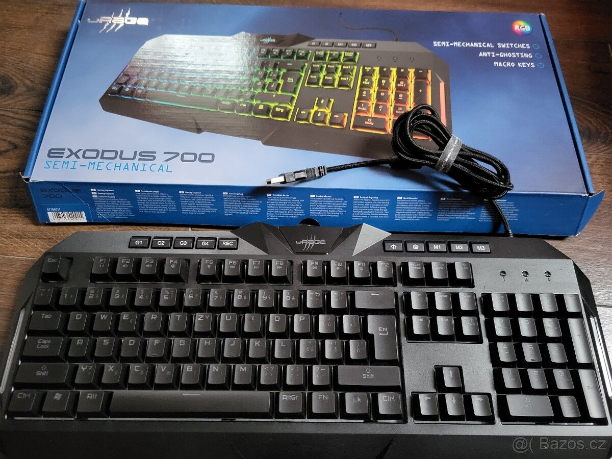 Herní klávesnice Exodus 700