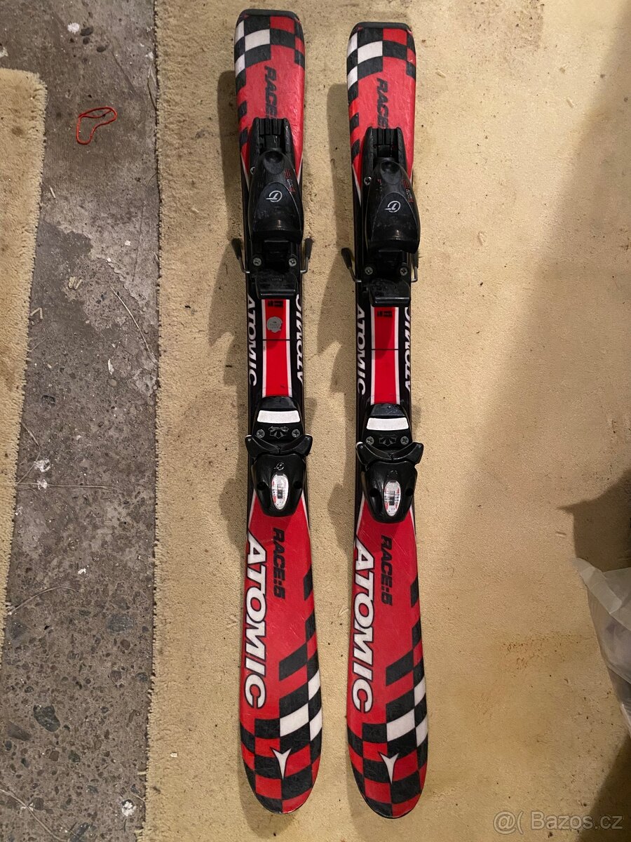 Dětské sjezdové lyže 90 cm Atomic race 5
