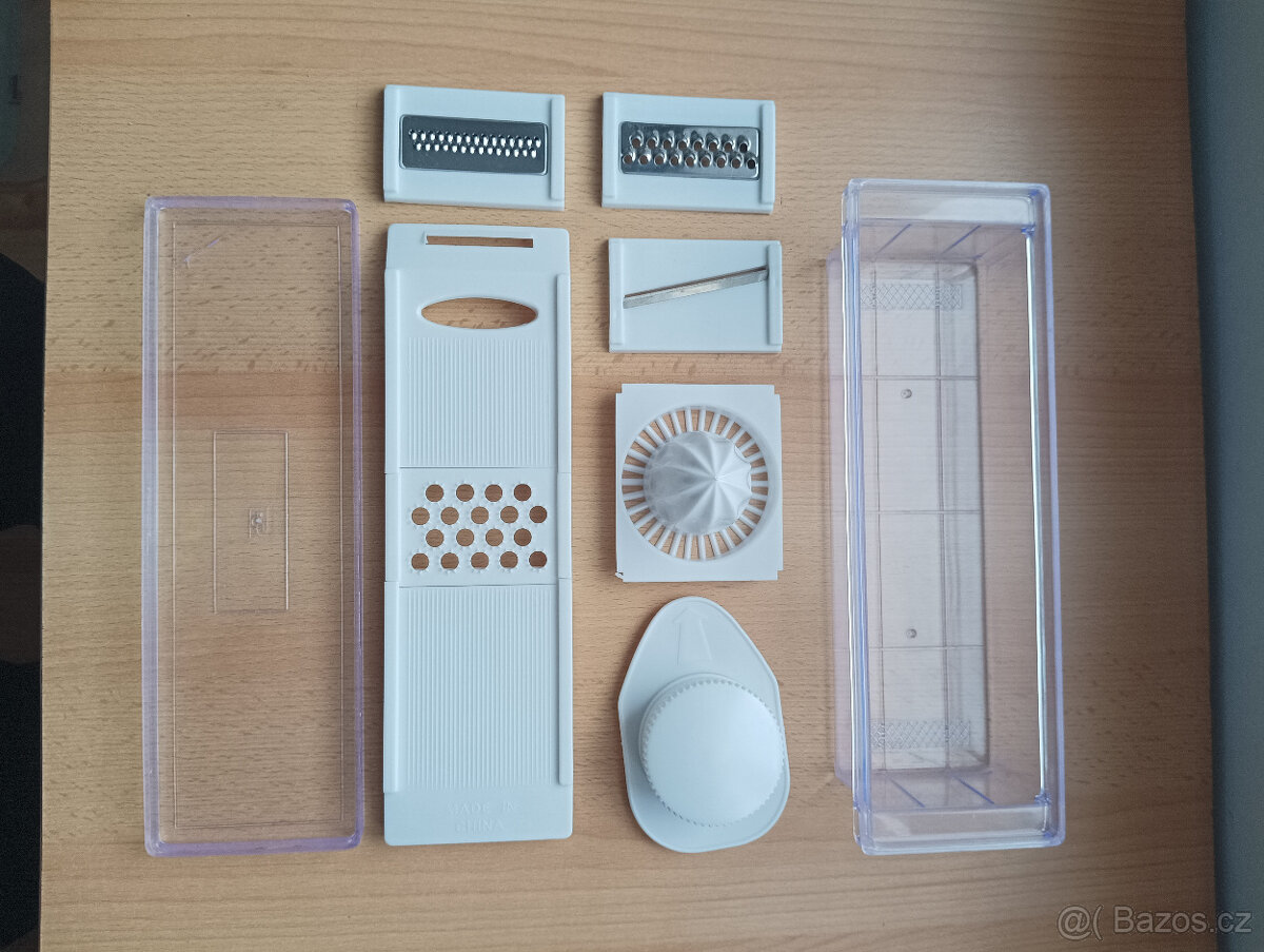 Multifunkční víceúčelové struhadlo + odšťavnovač