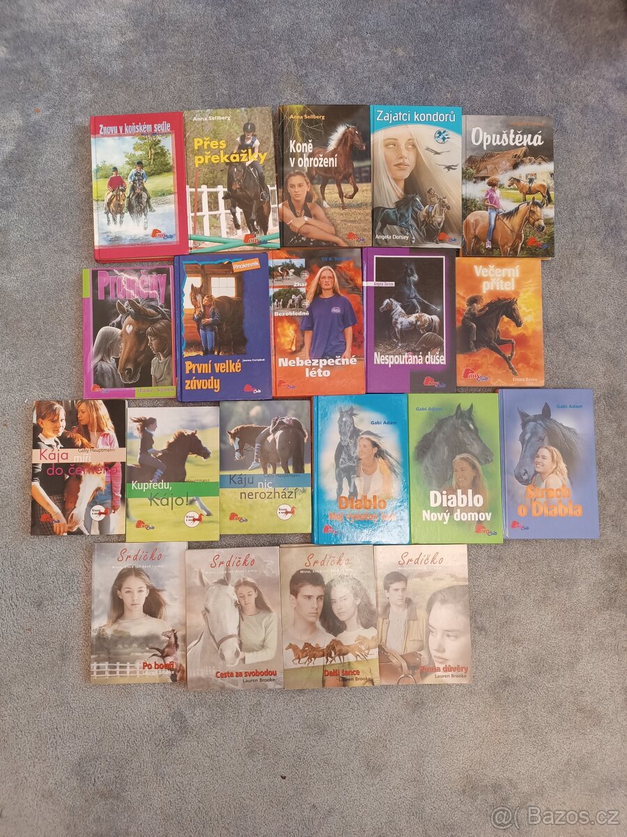 20 knih z Pony clubu v ceně