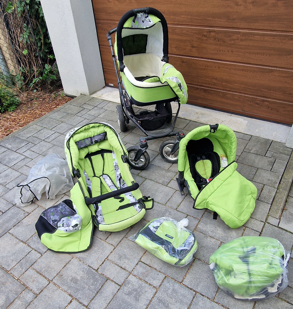 Kočár Dorjan s příslušenstvím