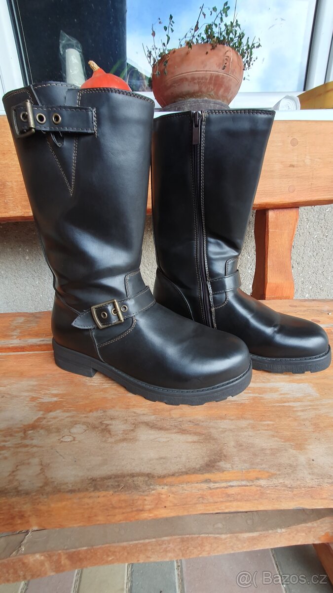 Zimní boty s kožešinou