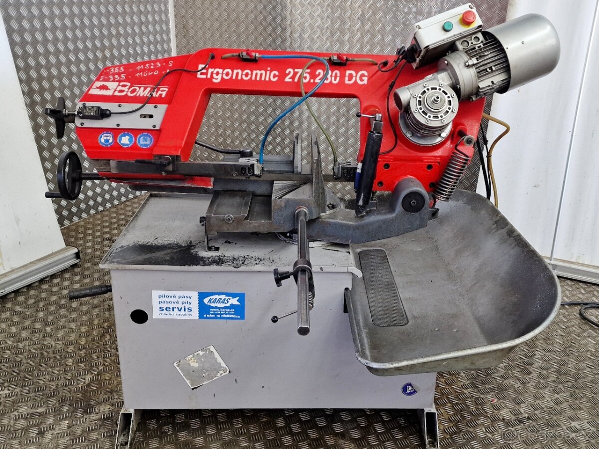BOMAR ERGONOMIC 275.230 DG - PÁSOVÁ PILA NA KOV