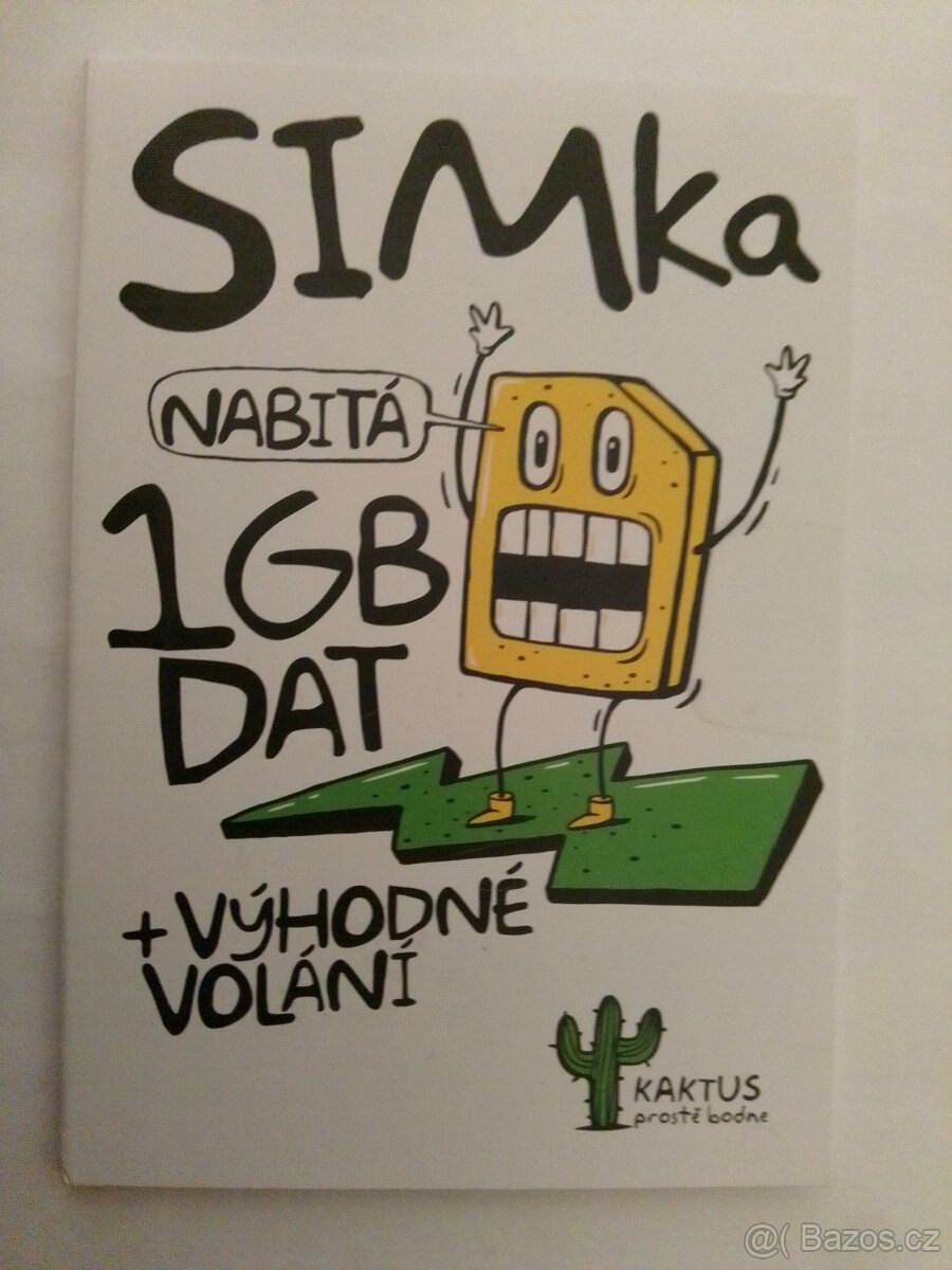 Kaktus sim karta