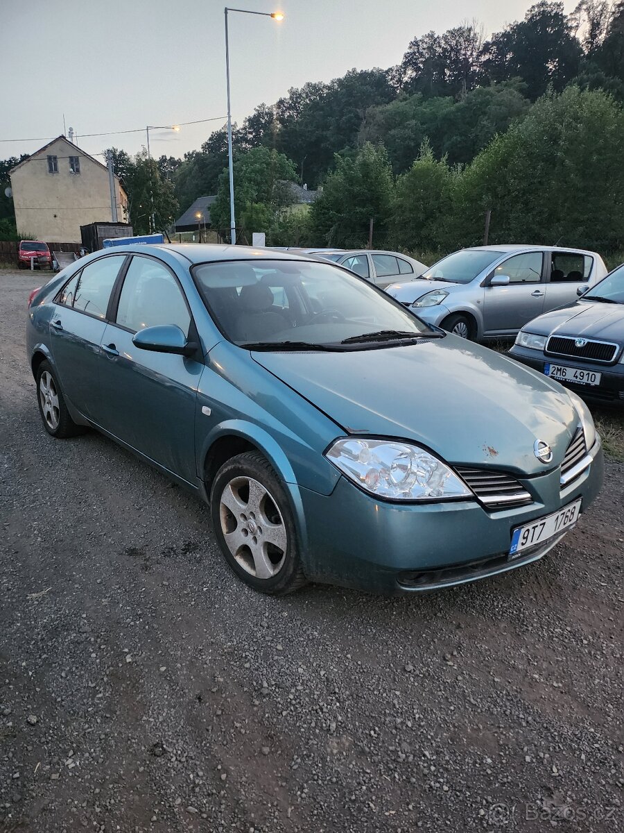 Nissan Primera 2.2D 93kw rok 2002 tažné