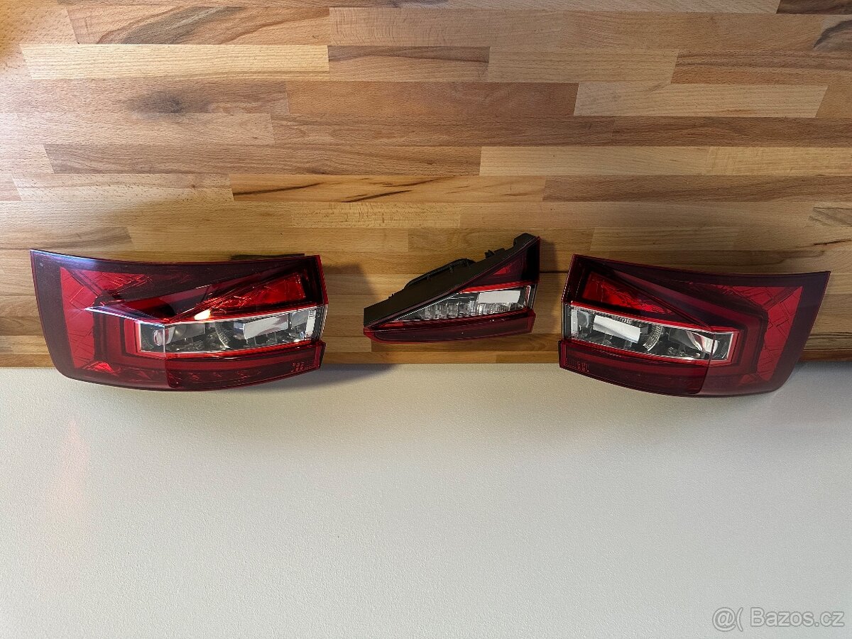 Zadní lampy Škoda Superb 3 LED