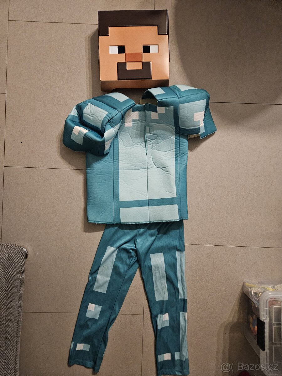Minecraft kostým Steve